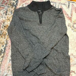 True rock quarter zip men’s sweater